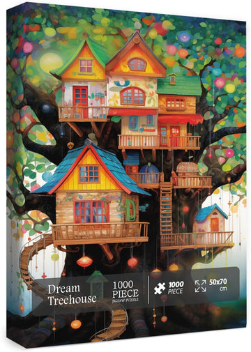 Dream Treehouse House Puzzle 1000 pezzi